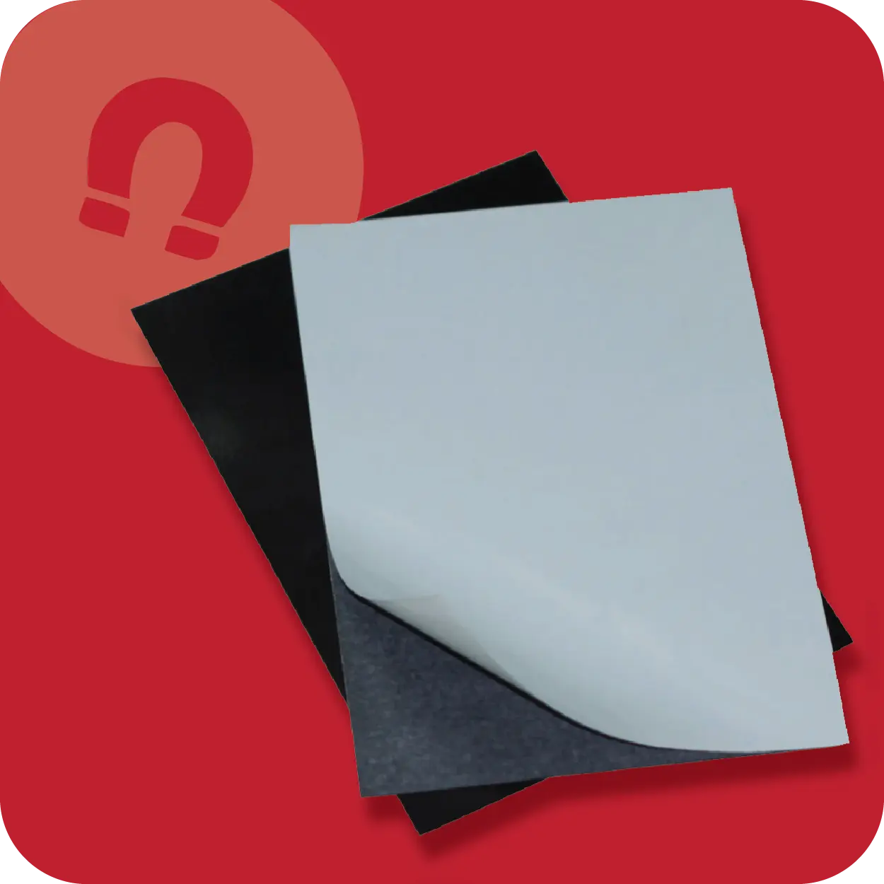 Magnet Sheet 0.4mm with Self-Adhesive 440mm x 315mm (100 pack)